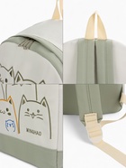 Рюкзак школьный на молнии, с карманами, с рисунком, размер 30×14×43 см, зелёный - Фото 6