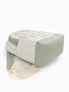 Рюкзак школьный на молнии, с карманами, с рисунком, размер 30×14×43 см, зелёный - Фото 7