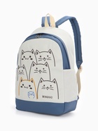 Рюкзак школьный на молнии, с карманами, с рисунком, размер 30×14×43 см, синий - Фото 10