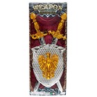 Набор рыцаря «Орден Орла», два меча и щит - фото 3644005