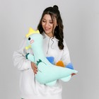 Мягкая игрушка "Динозавр", 45 см, цвет зеленый - фото 3107500