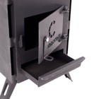 Печь дровяная "Следопыт" Heavy малая, с экранами, угловыми трубами, грибком - Фото 5