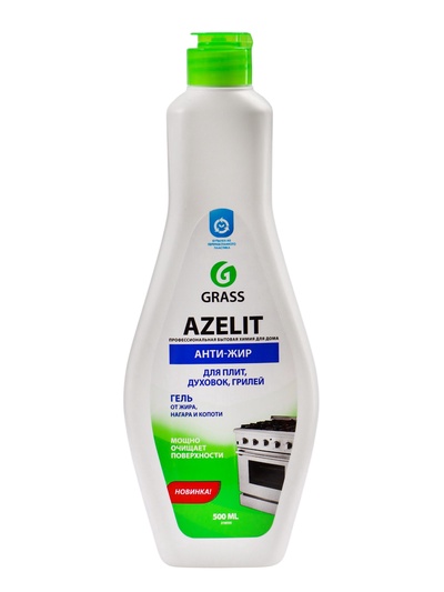 Чистящее средство Grass Azelit-gel, гель, для кухни, антижир, 500 мл