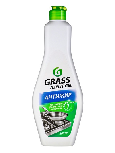 Чистящее средство Grass Azelit-gel, гель, для кухни, антижир, 500 мл