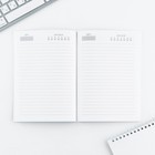 Ежедневник А5, 80 л. Тонкая обложка «Кот» - фото 23373577