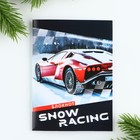 Новый год. Блокнот А6, 16 л «Snow racing» - фото 24688709