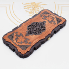 Нарды деревянные резные «Узор», настольная игра, 45×45 см - Фото 3