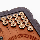 Нарды деревянные резные «Узор», настольная игра, 45×45 см - Фото 5