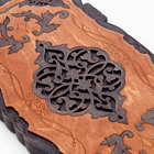 Нарды деревянные резные «Узор», настольная игра, 45×45 см - Фото 7