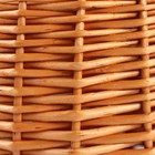 Корзина хозяйственная, 19х14/25 см, ива - фото 24415145