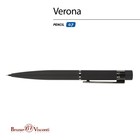 Карандаш механический BrunoVisconti VERONA, 0.7 мм, HB, металлический корпус Soft Touch синий - фото 8531846