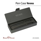 Набор BrunoVisconti VERONA: ручка шариковая поворотная 1.0 мм + ручка-роллер 0.7 мм, металлический корпус Soft Touch чёрный, в футляре - Фото 6