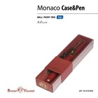 Ручка шариковая, 0.5 мм, BrunoVisconti MONACO, стержень синий, корпус Soft Touch бордовый, в футляре 10183621 - фото 13961792