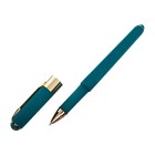 Ручка шариковая, 0.5 мм, BrunoVisconti MONACO, стержень синий, корпус Soft Touch морская волна, в футляре - фото 9829561