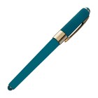 Ручка шариковая, 0.5 мм, BrunoVisconti MONACO, стержень синий, корпус Soft Touch морская волна, в футляре - фото 11073940