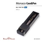 Ручка шариковая, 0.5 мм, BrunoVisconti MONACO, стержень синий, корпус Soft Touch серый, в футляре 10183629 - фото 13961819