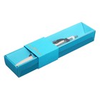 Ручка шариковая автоматическая, 1.0 мм, BrunoVisconti SAN REMO, стержень синий, пудровый металлический корпус Soft Touch, в футляре - фото 8531920
