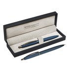 Ручка шариковая автоматическая, 1.0 мм, BrunoVisconti SAN REMO, стержень синий, пудровый металлический корпус Soft Touch, в тубусе - фото 320773059