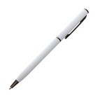 Ручка шариковая поворотная, 0.7 мм, BrunoVisconti PALERMO, стержень синий, металлический корпус Soft Touch белый, в футляре - фото 8081729
