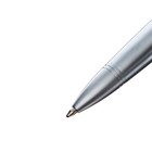 Ручка шариковая поворотная, 1.0 мм, BrunoVisconti SORRENTO, стержень синий, металлический корпус серебристый - фото 8081747