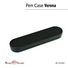 Ручка шариковая поворотная, 1.0 мм, BrunoVisconti VERONA, стержень синий, металлический корпус Soft Touch синий, в футляре - фото 9614791