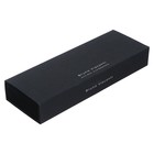 Ручка шариковая поворотная, 1.0 мм, BrunoVisconti VERONA, стержень синий, металлический корпус Soft Touch серый, в футляре из экокожи - фото 23419934