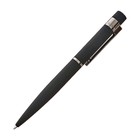 Ручка шариковая поворотная, 1.0 мм, BrunoVisconti VERONA, стержень синий, металлический корпус Soft Touch чёрный, в футляре из экокожи - фото 8081766