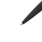 Ручка шариковая поворотная, 1.0 мм, BrunoVisconti VERONA, стержень синий, металлический корпус Soft Touch чёрный, в футляре из экокожи - фото 8081767