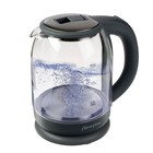 Чайник электрический "Матрёна" MA-154, стекло, 1.8 л, 1500 Вт, серый - Фото 1