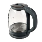 Чайник электрический "Матрёна" MA-154, стекло, 1.8 л, 1500 Вт, серый - Фото 2