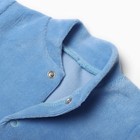 Комплект (кофточка, штанишки), цвет голубой, рост 56 см - Фото 2