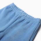 Комплект (кофточка, штанишки), цвет голубой, рост 56 см - Фото 6