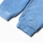 Комплект (кофточка, штанишки), цвет голубой, рост 56 см - Фото 7