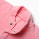 Комплект (кофточка, штанишки), цвет розовый, рост 62 см - Фото 2
