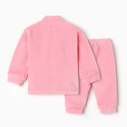 Комплект (кофточка, штанишки), цвет розовый, рост 62 см - Фото 8