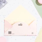 Открытка и конверт в пакете "С Днём Свадьбы!" ласточки, 29х21,5 см - фото 8710323