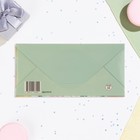 Конверт для денег "С Днём Рождения!" глиттер, розовые цветы, 17х8 см - Фото 3