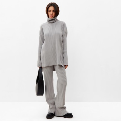 Костюм женский MIST (свитер и брюки), серый, р. S (40-42)