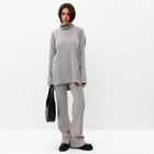 Костюм женский MIST (свитер и брюки), серый, р. М (44-46) - фото 11725502