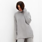 Костюм женский MIST (свитер и брюки), серый, р. М (44-46) - Фото 3