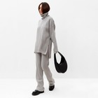 Костюм женский MIST (свитер и брюки), серый, р. М (44-46) - Фото 4