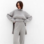 Костюм женский MIST (свитер и брюки), серый, р. L (48-50) - Фото 2