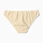 Трусы женские слипы, цвет бежевый, размер 48 - фото 24694237