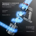 Пылесос вертикальный Pioneer VC455S Sunrise, 200 Вт, 0.8 л - фото 51538141 Пылесос вертикальный Pioneer VC455S Sunrise, 200 Вт, 0.8 л - фото 51538141