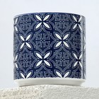 Кружка керамическая «Марокко», 350 мл, цвет синий - фото 4408169