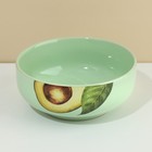Глубокая тарелка керамическая «Авокадо», 14.5 см, 550 мл, цвет зелёный - Фото 2