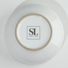 Глубокая тарелка керамическая «Пасхальный зайка», 14.5 см, 550 мл, цвет бирюзовый - фото 9614810