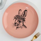 Тарелка керамическая «Зайка», 25.5 см, Dolce Ceramo - Фото 4