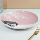 Тарелка керамическая «Ёжик», 25.5 см, цвет белый - Фото 4