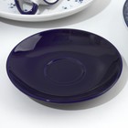 Посуда «Синие цветы» набор: 4 тарелки 23 см, 4 миски 14.5 см, 4 кружки 250 мл, 4 блюдца 15 см - Фото 10